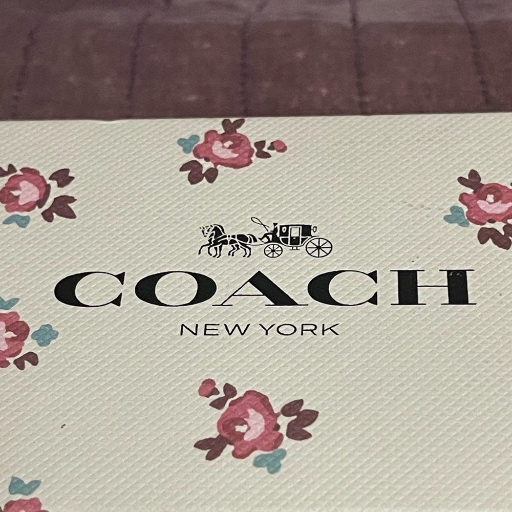 Coach Floral Pattern Box